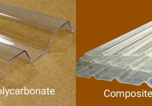 So sánh giữa Tấm nhựa lấy sáng Composite và Polycarbonate