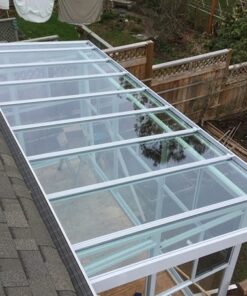 Tấm Nhựa Lấy Sáng Polycarbonate Trong Suốt Dạng Phẳng Và Sóng Vuông