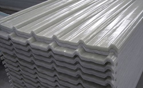 Composite roofing sheet