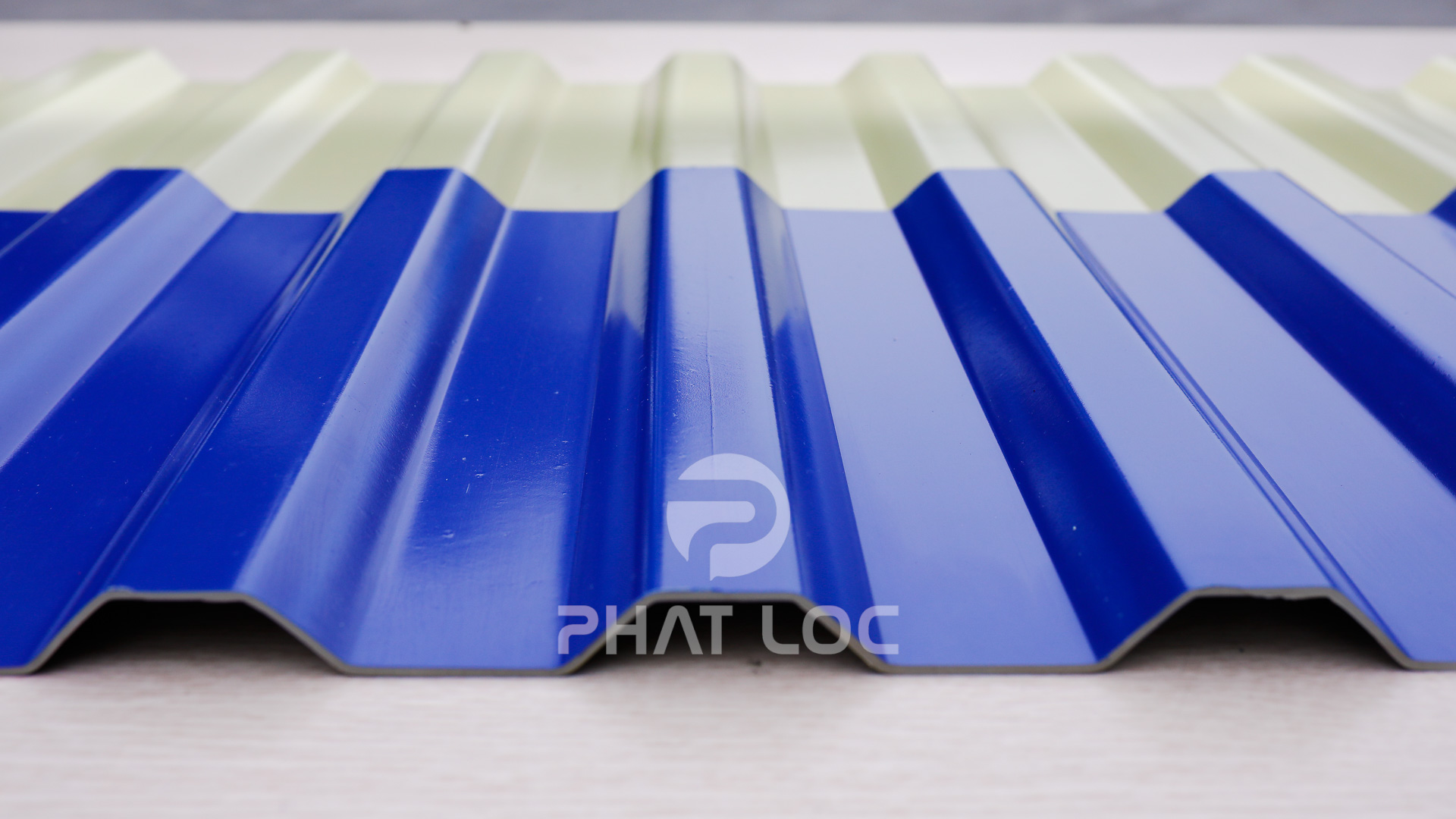 Tôn Nhựa 9 Sóng Vuông - PVC/ASA Eurolines 6 Tôn nhựa 11 sóng vuông