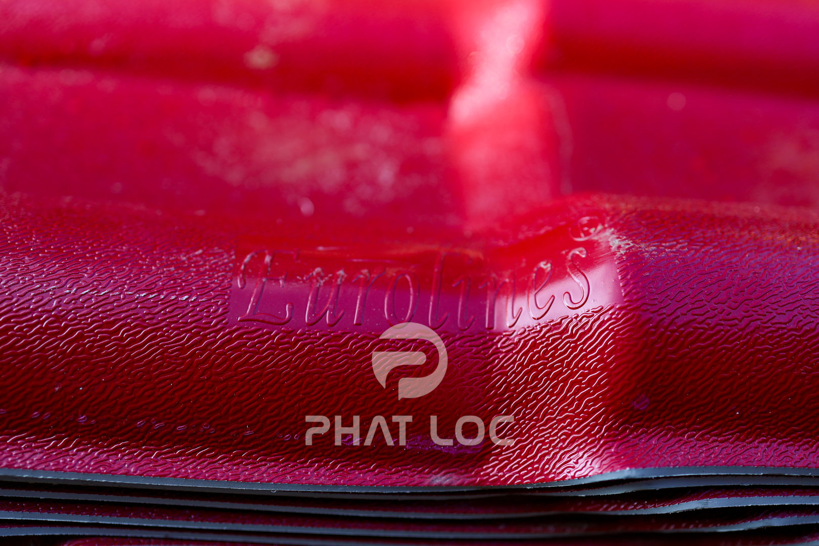Tôn ngói nhựa Phát Lộc Ton ngoi nhua PVC PP 0606