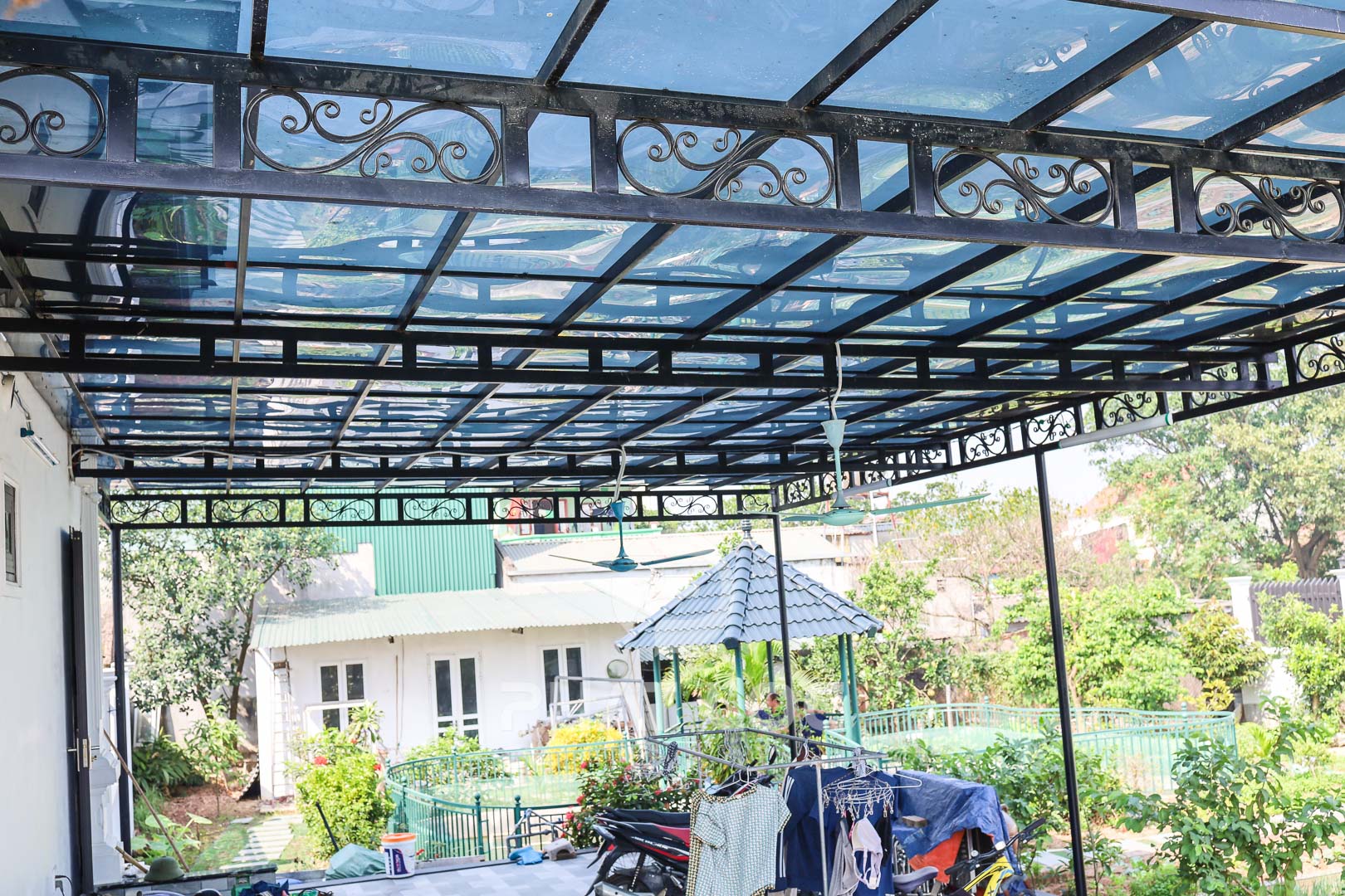Tôn ngói nhựa Phát Lộc Ton ngoi nhua ky thuat PVC PP 1552