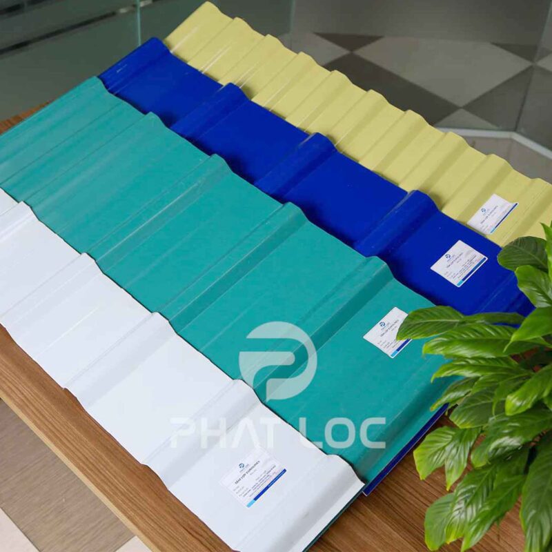Tôn Nhựa ASA – Cẩm Nang Toàn Tập: Cấu Tạo, Loại, Giá & Chọn Loại Phù Hợp 2025 5 Phân loại Tôn nhựa ASA phổ biến