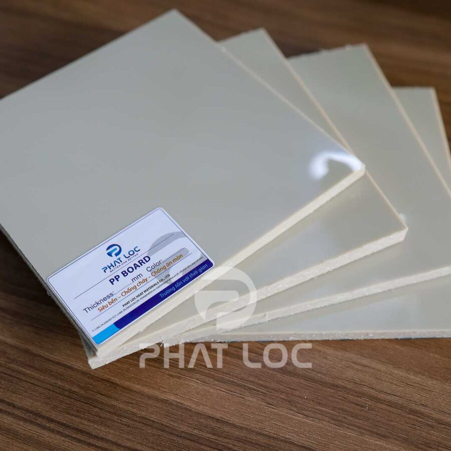 Tấm nhựa PP 3mm -- 20mm