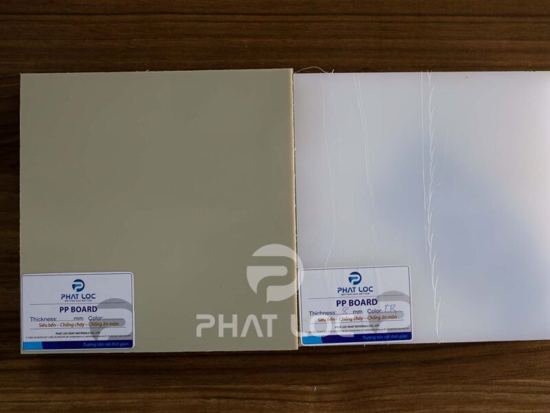 Tấm nhựa PP 3mm -- 20mm
