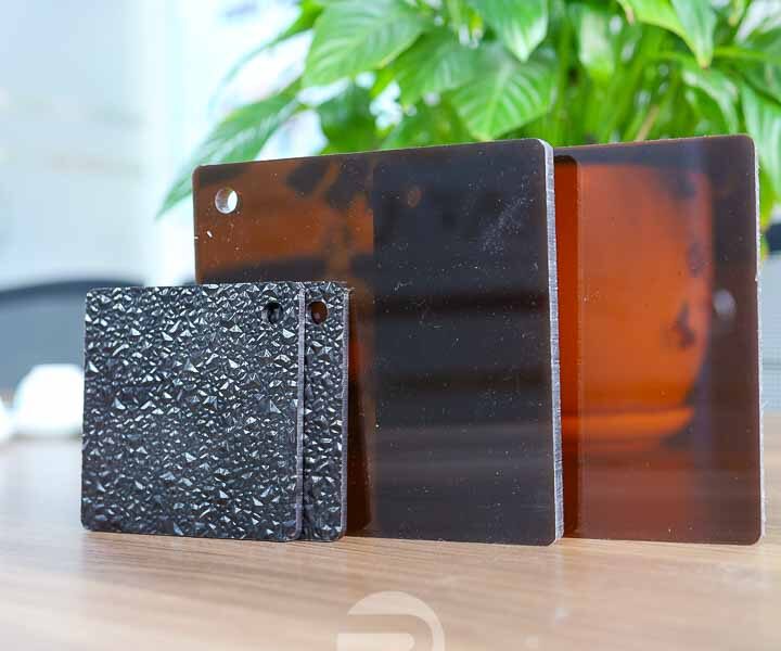 Tấm lấy sáng Poly phẳng sần độ dày 5mm