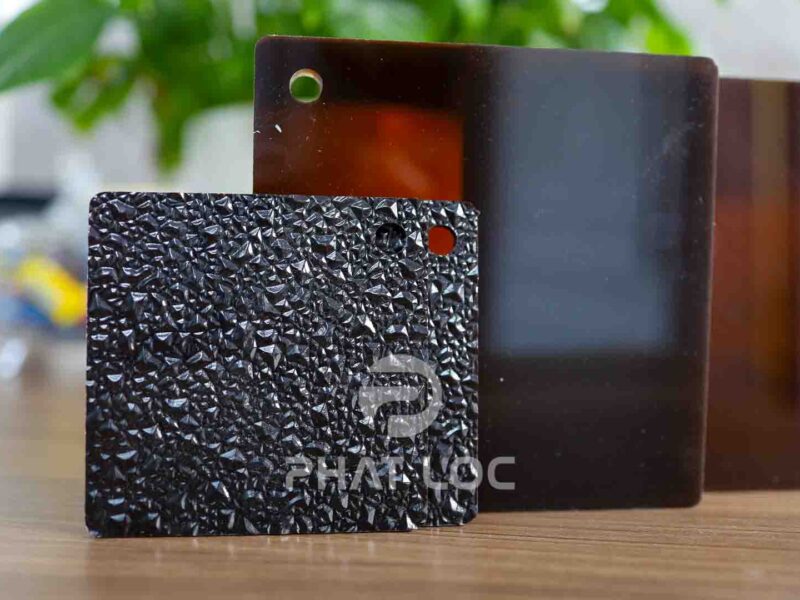 Tấm lấy sáng Poly phẳng sần độ dày 5mm