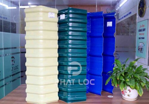 Úp nóc tôn nhựa - Phụ kiện tấm lợp PVC