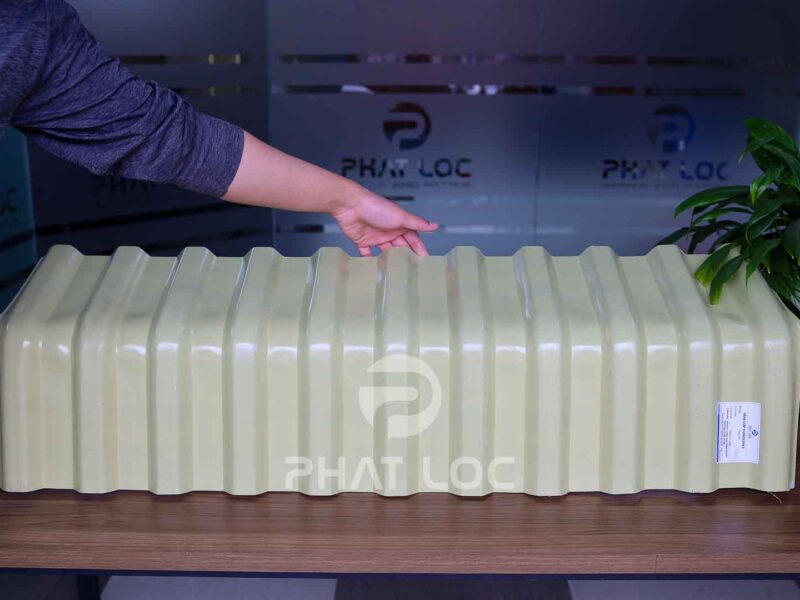 Úp nóc tôn nhựa - Phụ kiện tấm lợp PVC