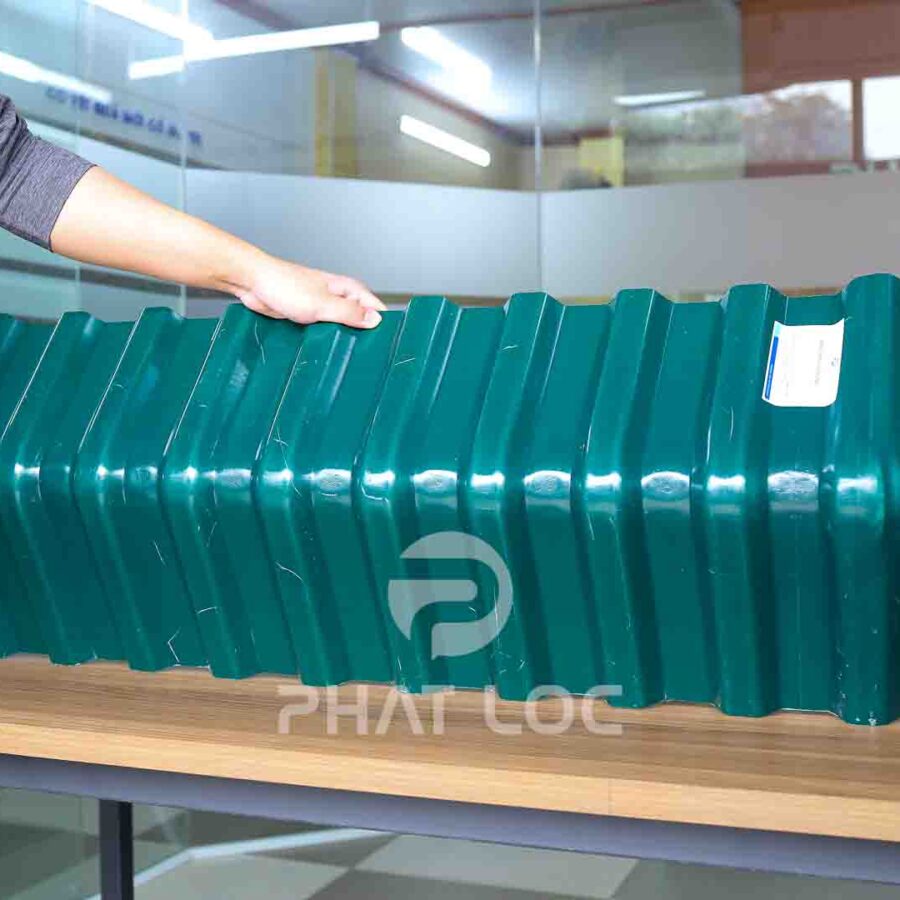 Úp nóc tôn nhựa - Phụ kiện tấm lợp PVC