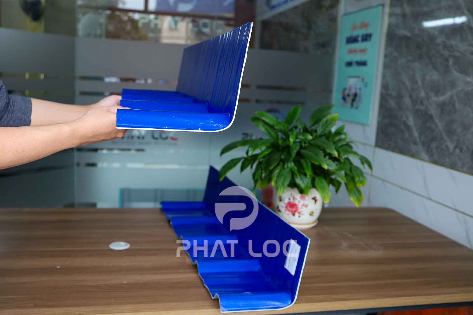 Tấm úp hiên tường Tôn nhựa - Phụ kiện tấm lợp Eurolines Tấm úp hiên tường Tôn nhựa - Phụ kiện tấm lợp Eurolines