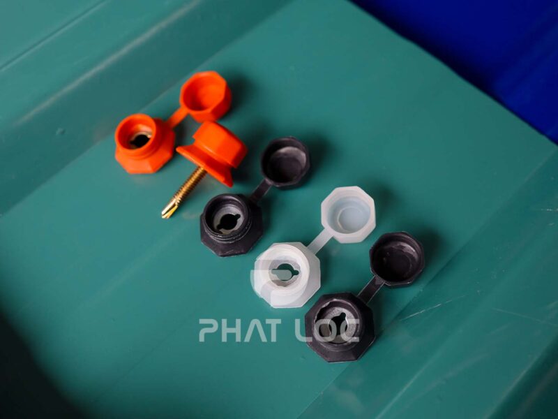 Nắp chụp vít bắn tôn, chống ăn mòn - Phụ Kiện Tôn Nhựa PVC/ASA Eurolines