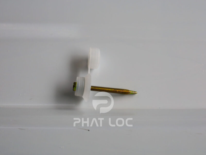 Nắp chụp vít bắn tôn, chống ăn mòn - Phụ Kiện Tôn Nhựa PVC/ASA Eurolines
