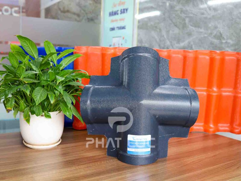 Chạc 4 úp đỉnh ngói nhựa - Phụ kiện ngói nhựa Eurolines