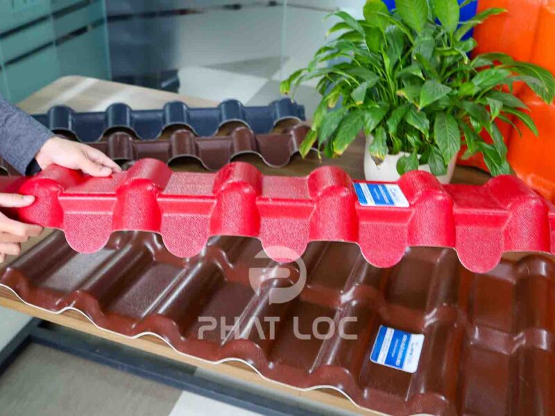 Plastic tile porch skirting