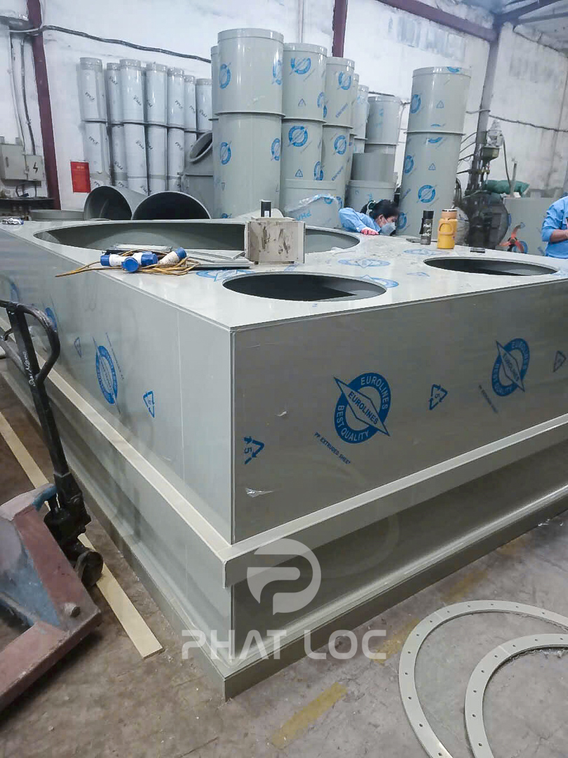 PP/PVC chemical tank