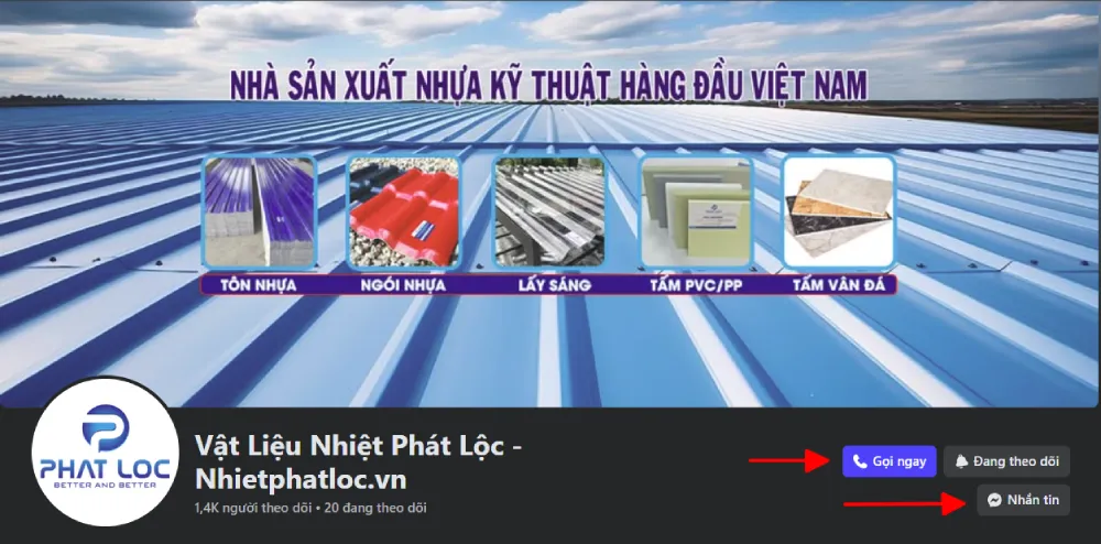 Đặt hàng qua mạng xã hội của Phát Lộc