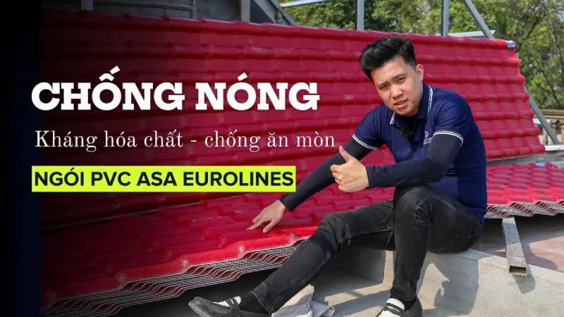 Đẹp Hơn Tôn Rẻ Hơn Ngói NGÓI NHỰA ASA EUROLINES!