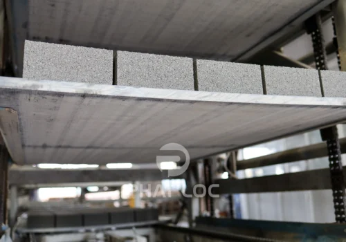 Máy Ép Gạch Block Nên Dùng Pallet Nhựa Hay Pallet Gỗ?