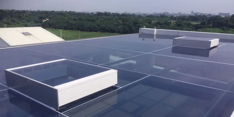 Giếng trời cố định (Mái kính, Polycarbonate,...)