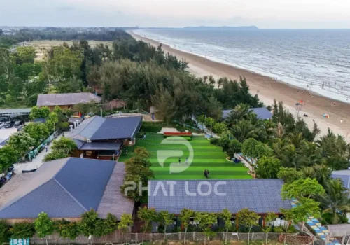 Dự Án Lắp Đặt 2000m² Ngói Nhựa PVC/ASA Eurolines Cho Nhà Hàng Ven Biển Tại Thanh Hóa, Việt Nam