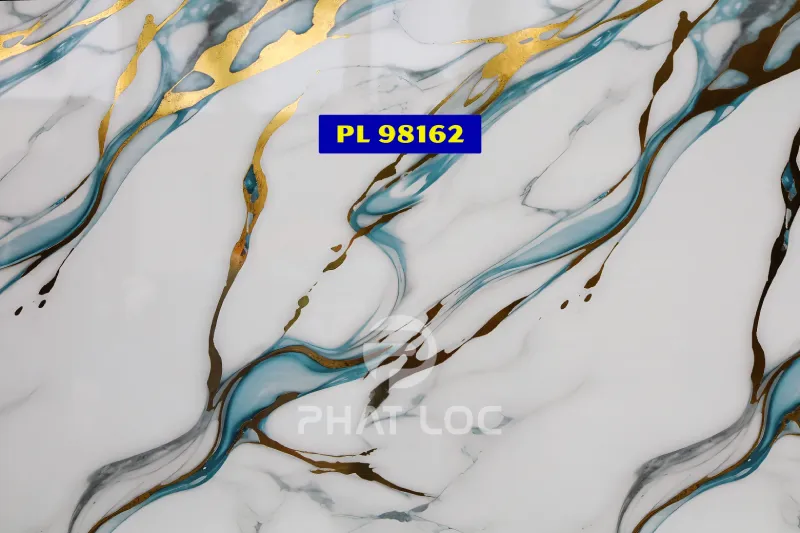 Top 6+ Mẫu Vân Đá PVC Ốp Tường Showroom, Spa Sang Trọng - Siêu Bền - Thu Hút Khách Năm 2025 6 Mẫu 98162 – Vân mây trắng loang sáng: Mềm mại – Lãng mạn – Tạo cảm hứng