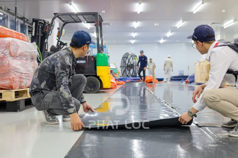 Sàn xưởng cơ khí – Chống rung, bảo vệ máy CNC, máy dập