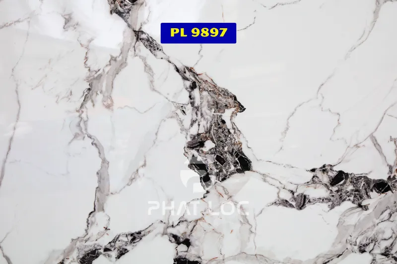 Top 5+ Mẫu Vân Đá PVC Ốp Tường Cho Văn Phòng, Công Ty Đẹp Nhất 2025 - Sang Trọng, Tiết Kiệm, Thi Công Nhanh 6 Mẫu PL-9897 – Vân đá xám vân mịn: Hiện đại, trung tính, dễ ứng dụng