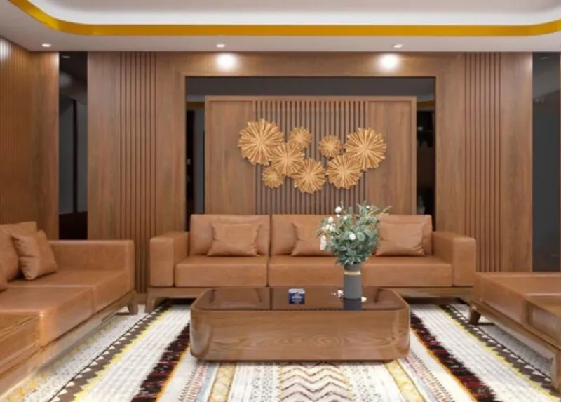Ốp tường phòng khách
